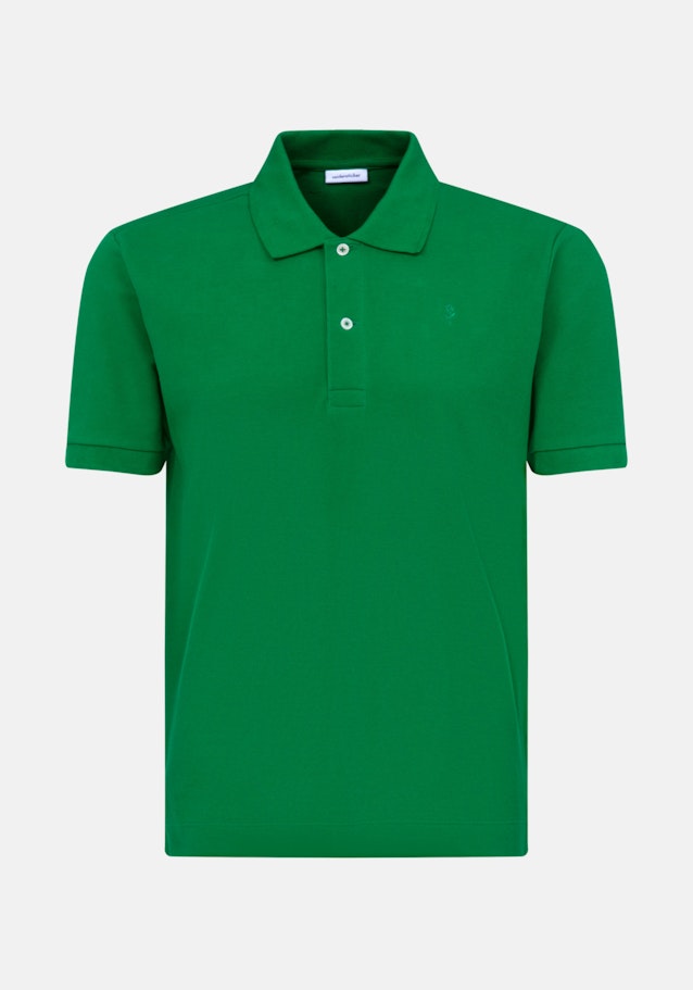 Collar Polo-Shirt in Green |  Seidensticker Onlineshop