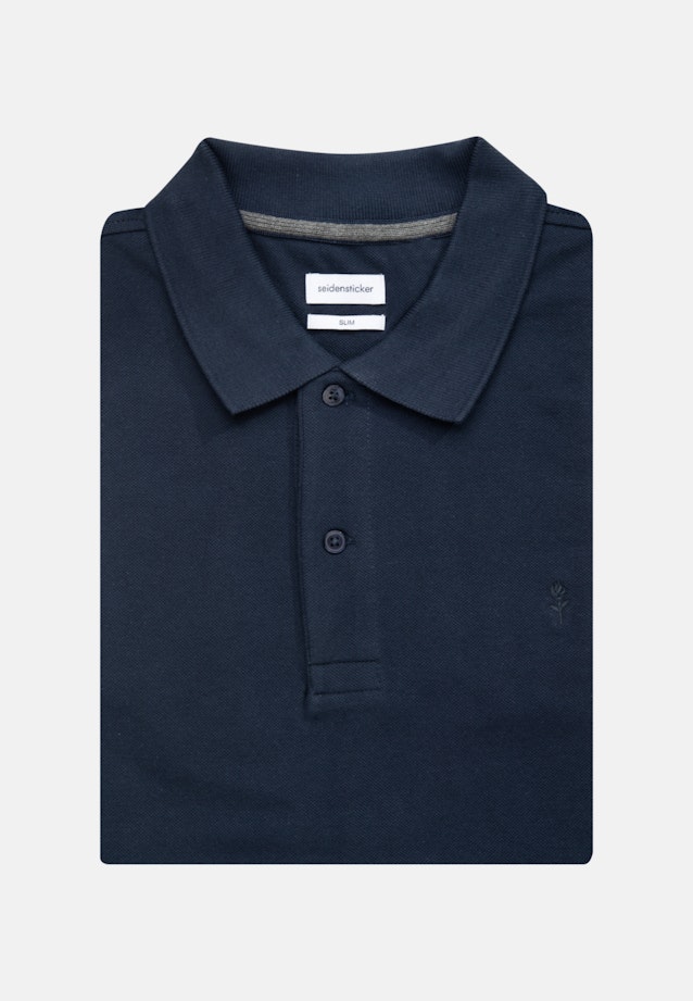 Collar Polo in Dark Blue |  Seidensticker Onlineshop