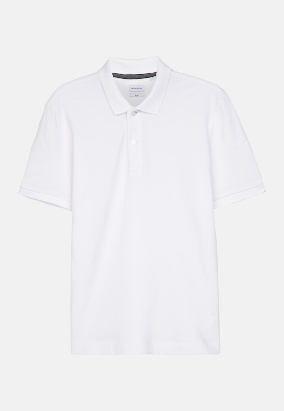 Collar Polo in White |  Seidensticker Onlineshop