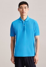 Polo Slim Manche Courte Polo Kragen in Turquoise |  Seidensticker Onlineshop