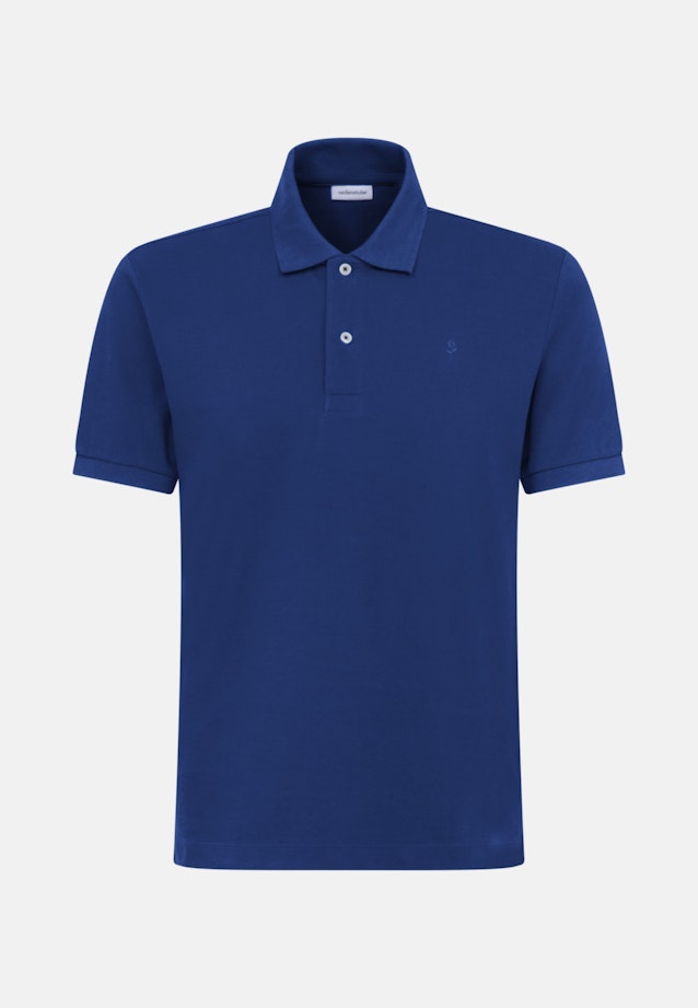 Slim Polo Uni in Dunkelblau |  Seidensticker Onlineshop