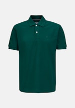 Slim Polo Uni in Green |  Seidensticker Onlineshop
