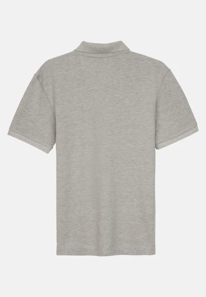 Slim Polo Uni in Grau |  Seidensticker Onlineshop