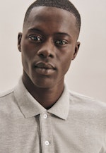 Slim Polo Uni in Grau |  Seidensticker Onlineshop