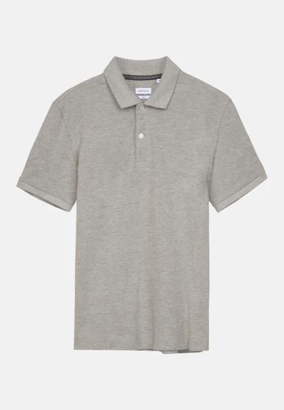 Slim Polo Uni in Grau |  Seidensticker Onlineshop