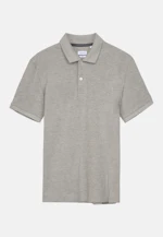 Slim Polo Uni in Gris |  Seidensticker Onlineshop