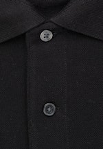 Shaped Polo-Shirt Uni in Black |  Seidensticker Onlineshop