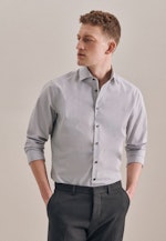 Shaped Business Hemd Uni in Grau |  Seidensticker Onlineshop