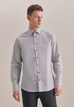 Shaped Business Hemd Uni in Grau |  Seidensticker Onlineshop
