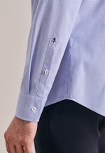 Shaped Business Shirt Check in Light Blue |  Seidensticker Onlineshop