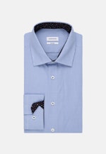 Shaped Business Shirt Check in Light Blue |  Seidensticker Onlineshop