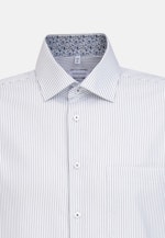 Regular Oxfordhemd Streifen in Dunkelblau |  Seidensticker Onlineshop