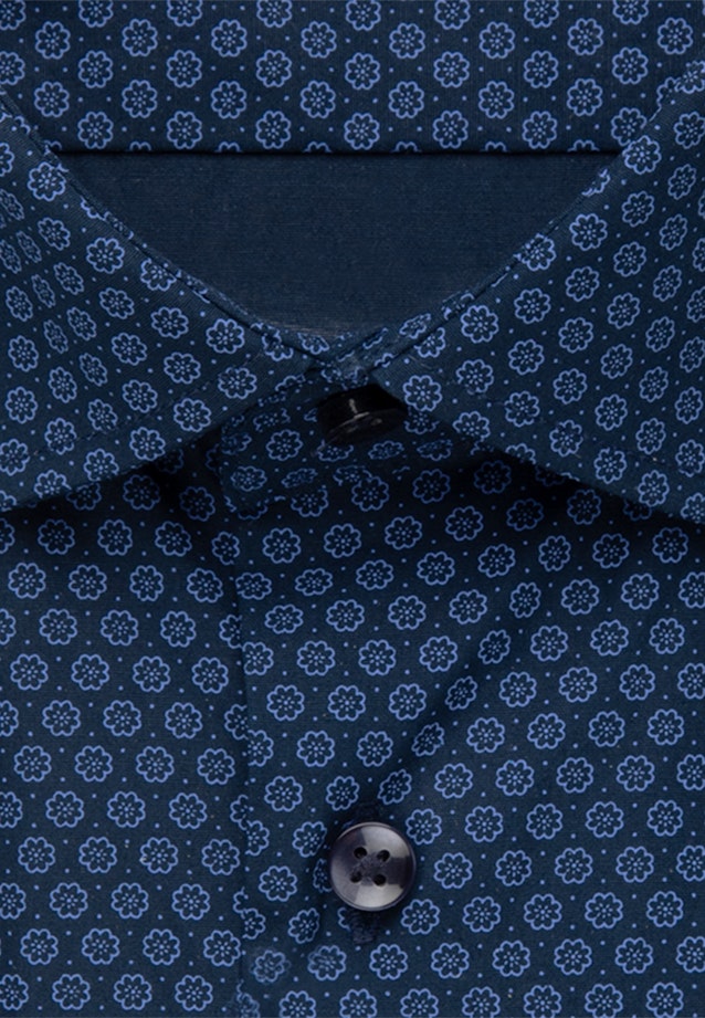 Regular Business Hemd Print in Hellblau |  Seidensticker Onlineshop