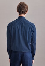 Regular Business Hemd Print in Hellblau |  Seidensticker Onlineshop