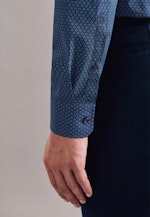 Regular Business Hemd Print in Hellblau |  Seidensticker Onlineshop