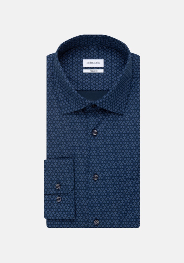 Popeline Business Hemd in Regular mit Kentkragen und extra langem Arm in Hellblau |  Seidensticker Onlineshop