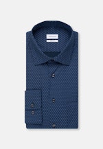 Regular Business Hemd Print in Hellblau |  Seidensticker Onlineshop