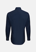 Shaped Business Hemd Uni in Dunkelblau |  Seidensticker Onlineshop