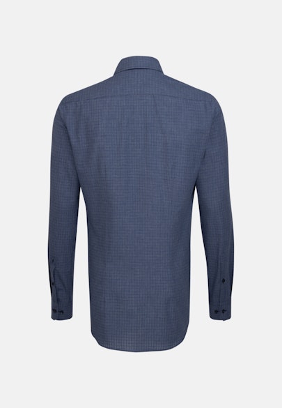 X-Slim Business Shirt Check in Dark Blue |  Seidensticker Onlineshop