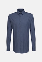 X-Slim Business Hemd Karo in Dunkelblau |  Seidensticker Onlineshop