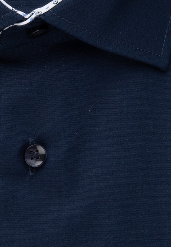 Slim Business Hemd Uni in Dunkelblau |  Seidensticker Onlineshop
