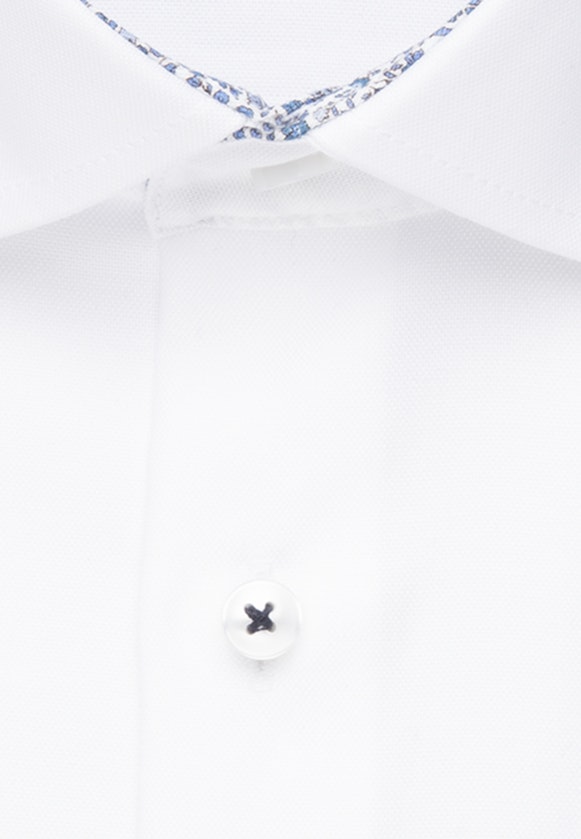 Regular Oxford shirt Plain in White |  Seidensticker Onlineshop