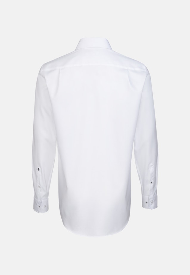 Regular Oxford shirt Plain in White |  Seidensticker Onlineshop