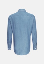 Slim Denimhemd Uni in Hellblau |  Seidensticker Onlineshop