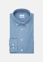 Slim Denimhemd Uni in Hellblau |  Seidensticker Onlineshop