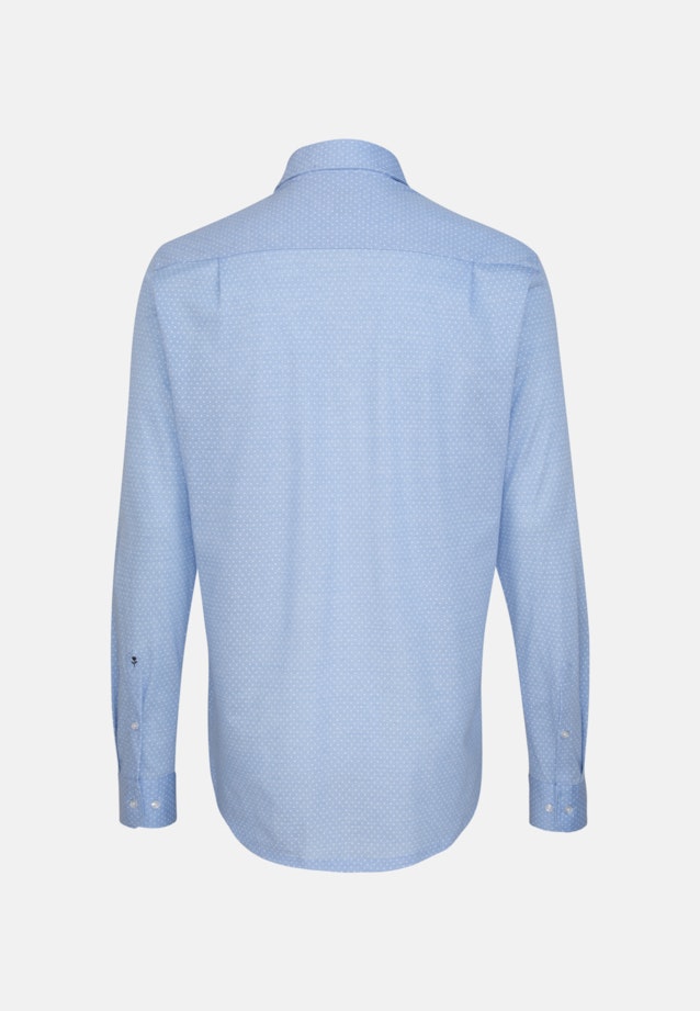 Jersey Jerseyhemd in Regular mit Kentkragen in Hellblau |  Seidensticker Onlineshop