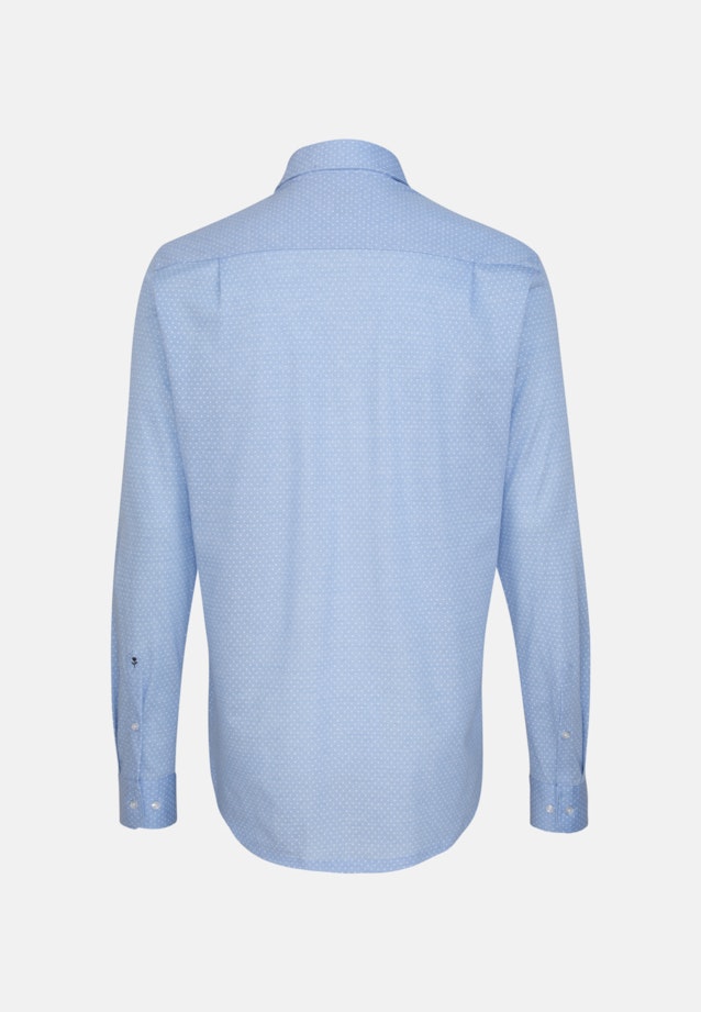 Regular Jerseyhemd Dobby in Hellblau |  Seidensticker Onlineshop