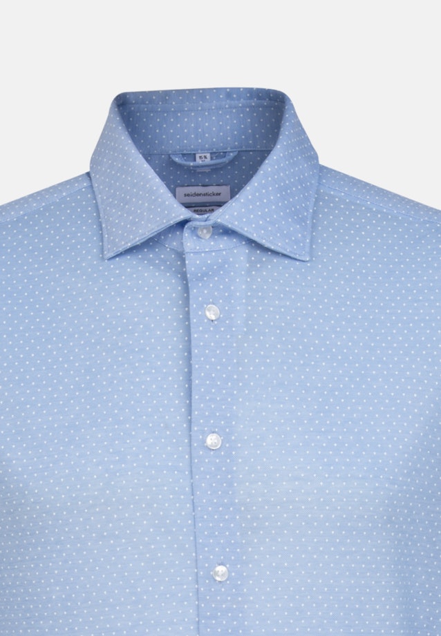 Jerseyhemd Regular in Hellblau |  Seidensticker Onlineshop