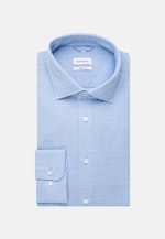 Regular Jersey shirt Dobby in Light Blue |  Seidensticker Onlineshop