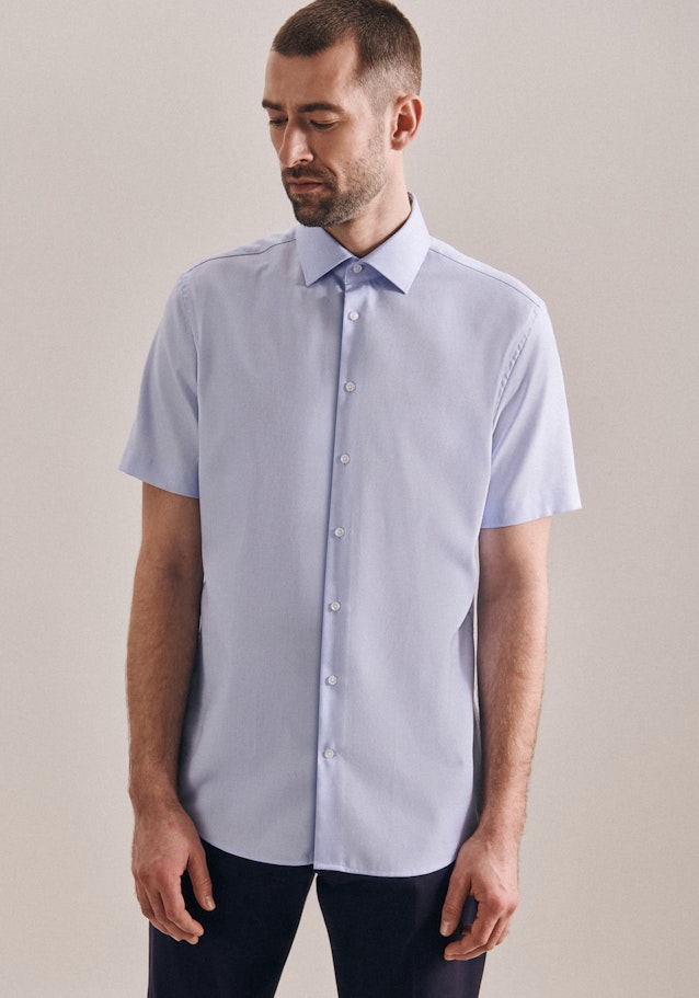 Shaped Business Hemd Uni in Hellblau | Seidensticker Onlineshop