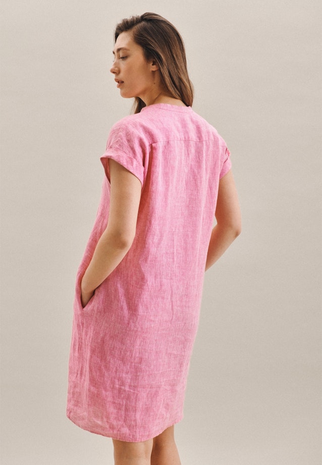Sleeveless Linen Midi Dress in Pink |  Seidensticker Onlineshop