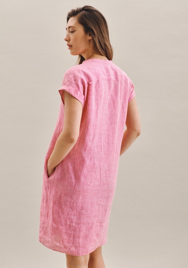 Leinen Midi Kleid in Rosa/Pink | Seidensticker Onlineshop
