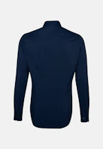 Slim Performancehemd Uni in Dunkelblau |  Seidensticker Onlineshop