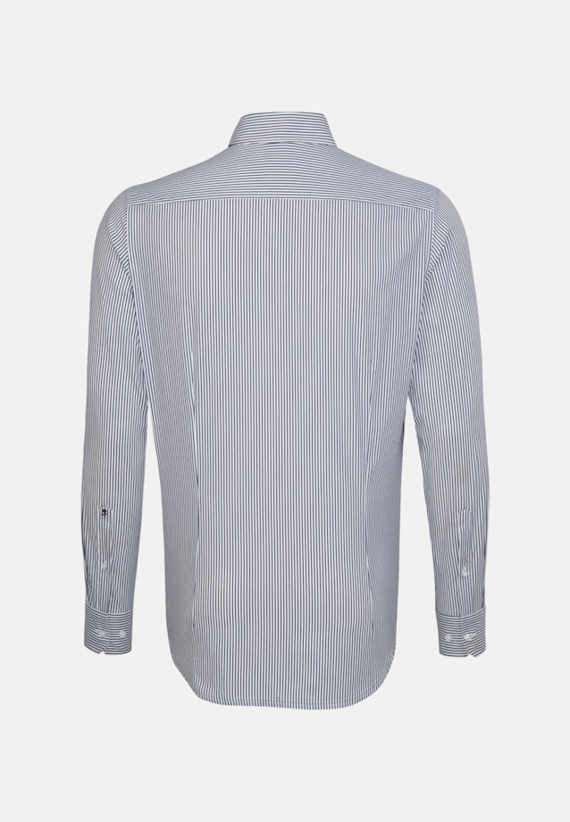 Shaped Performance shirt Stripes in Dark blue |  Seidensticker Onlineshop