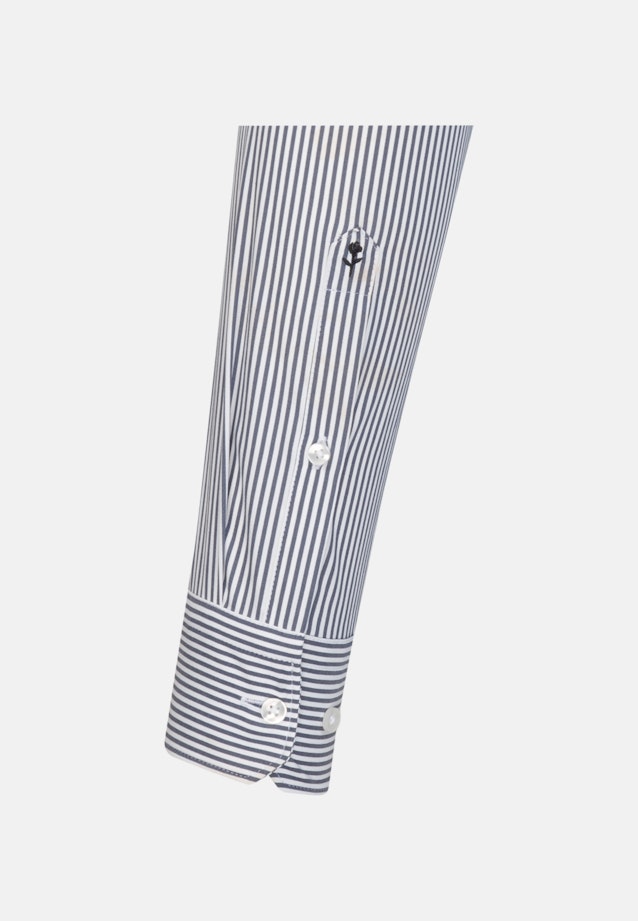 Shaped Performance shirt Stripes in Dark blue |  Seidensticker Onlineshop