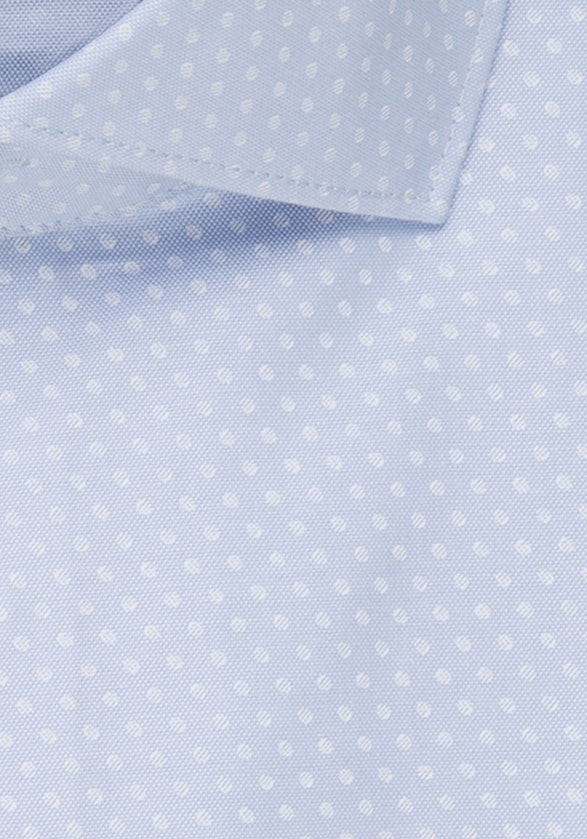 Regular Oxfordhemd Druck in Hellblau | Seidensticker Onlineshop