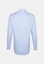 Regular Oxfordhemd Druck in Hellblau |  Seidensticker Onlineshop