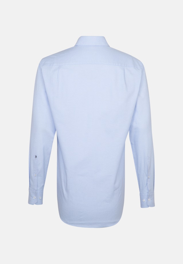 Regular Oxford shirt Print in Light Blue |  Seidensticker Onlineshop