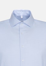 Regular Oxfordhemd Druck in Hellblau |  Seidensticker Onlineshop