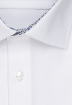 Shaped Oxford shirt Plain in White |  Seidensticker Onlineshop