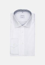 Shaped Oxfordhemd Uni in Weiß |  Seidensticker Onlineshop