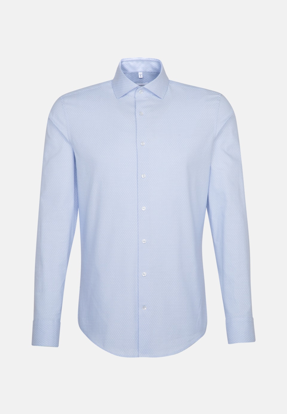 Oxfordhemd in Slim mit Kentkragen und extra langem Arm in Hellblau |  Seidensticker Onlineshop