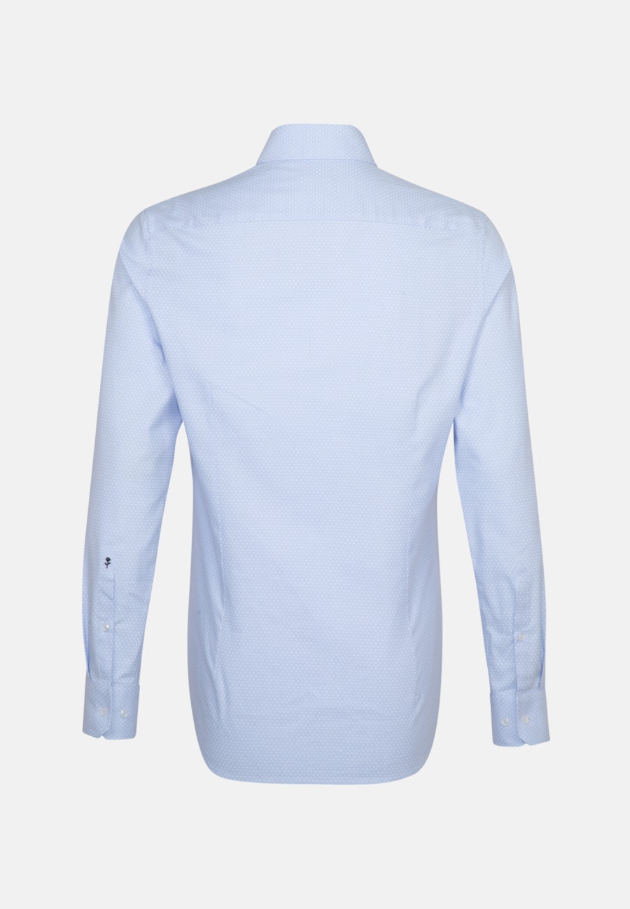 Oxfordhemd in Slim mit Kentkragen und extra langem Arm in Hellblau |  Seidensticker Onlineshop