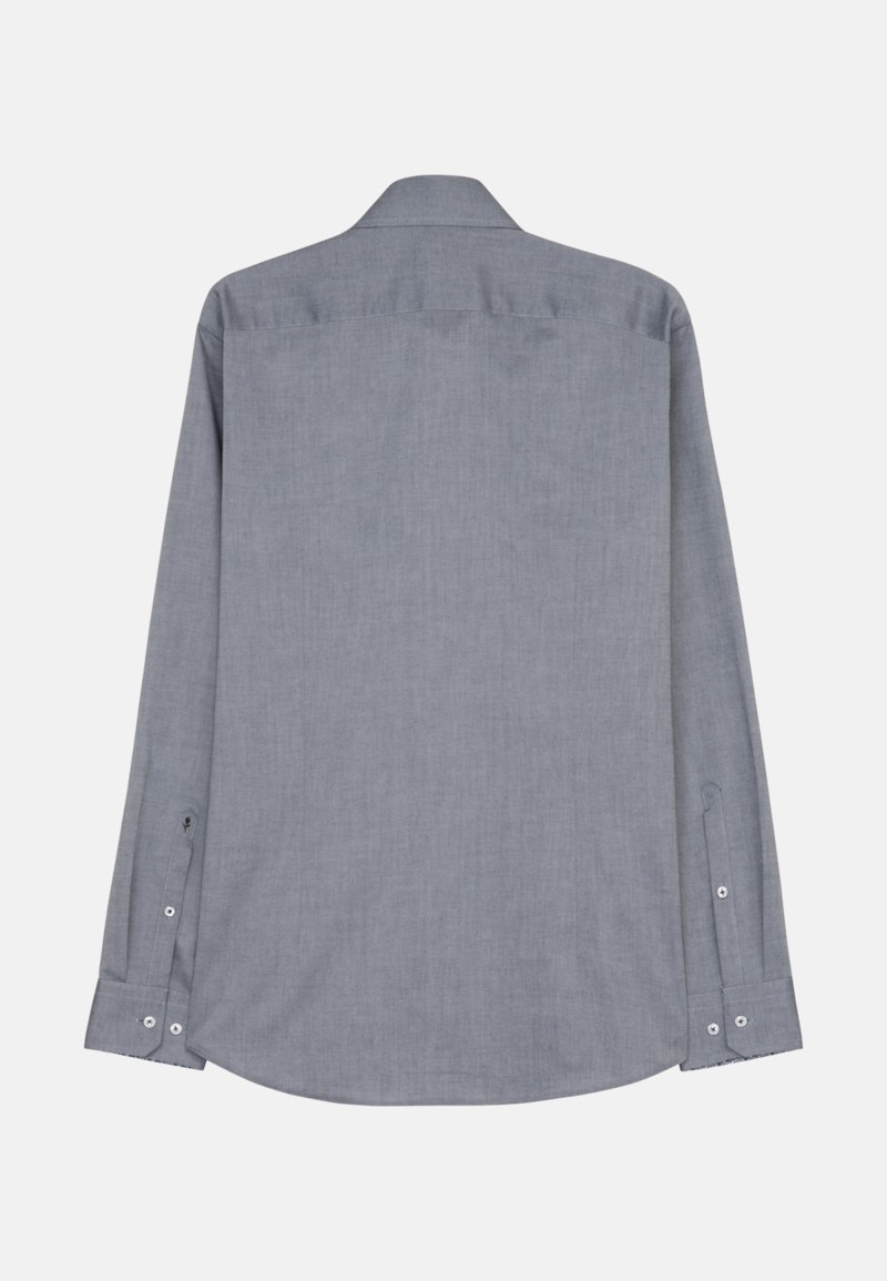 Bügelfreies Oxfordhemd in Slim mit Kentkragen