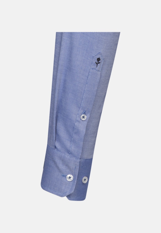 Slim Business Hemd Uni in Mittelblau |  Seidensticker Onlineshop