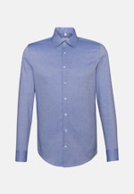 Slim Business Hemd Uni in Mittelblau |  Seidensticker Onlineshop